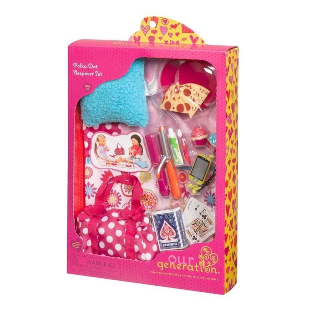 Polk Dot sleepover set